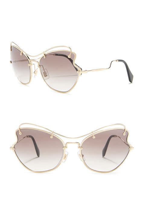 miu miu butterfly sunglasses